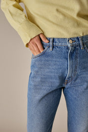 90s slim straight-leg jeans