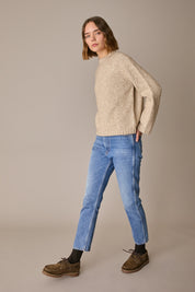 90s slim straight-leg jeans