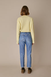 90s slim straight-leg jeans