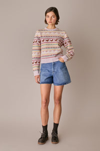 Shorts 5 tasche in denim - Lavaggio chiaro / 40