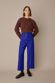 Wool tailored trousers