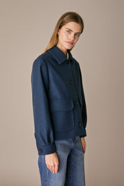 Wool and cashmere jacket