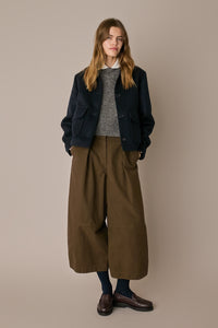 Giacca corta in cashmere - Notte / 40