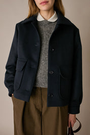 Giacca corta in cashmere