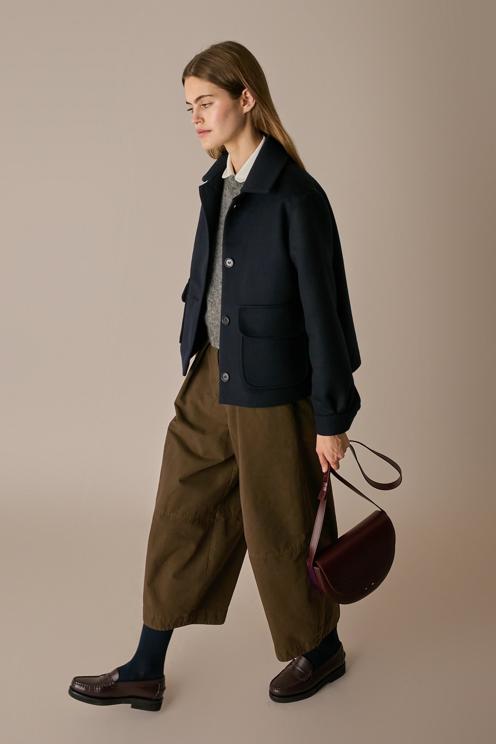 Giacca corta in cashmere