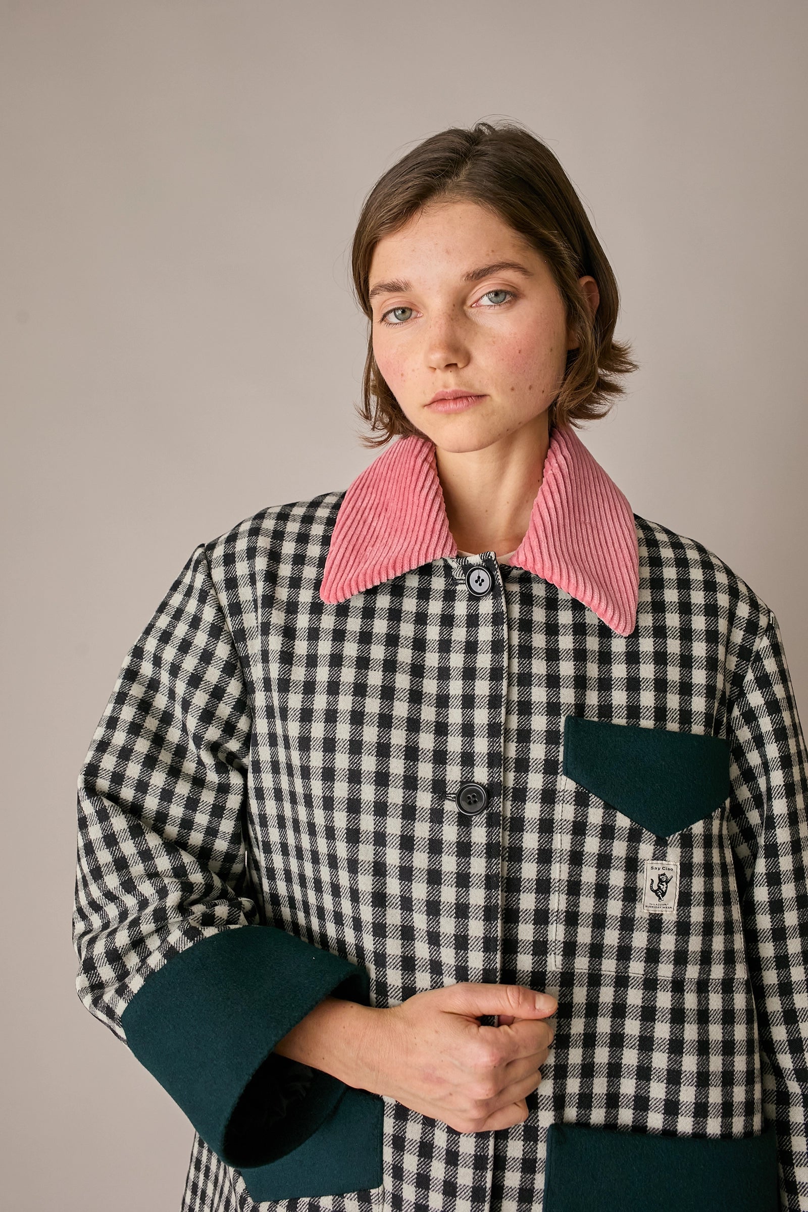 Capptto da donna a quadretti
