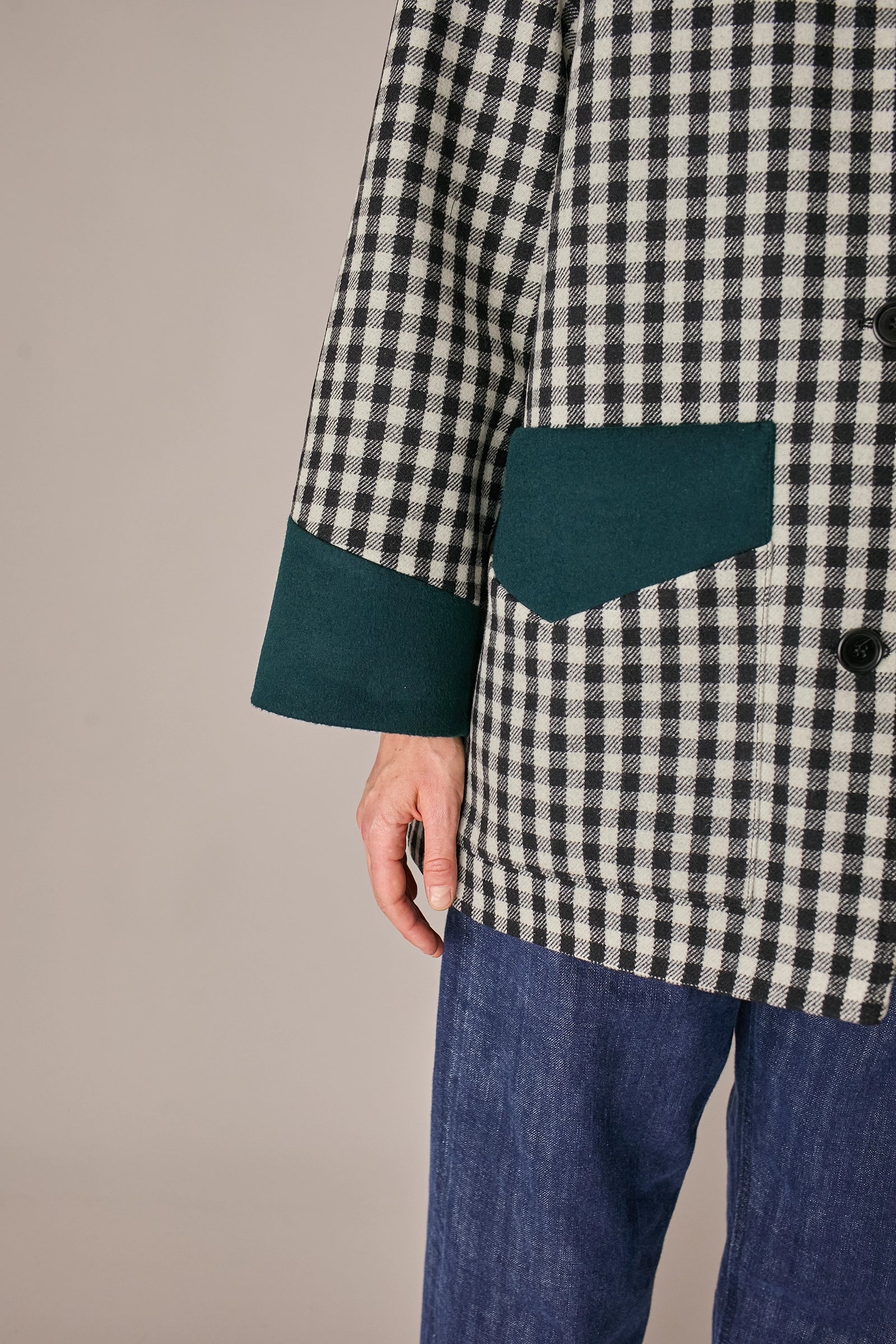 Gingham padded jacket – Everyday Wear
