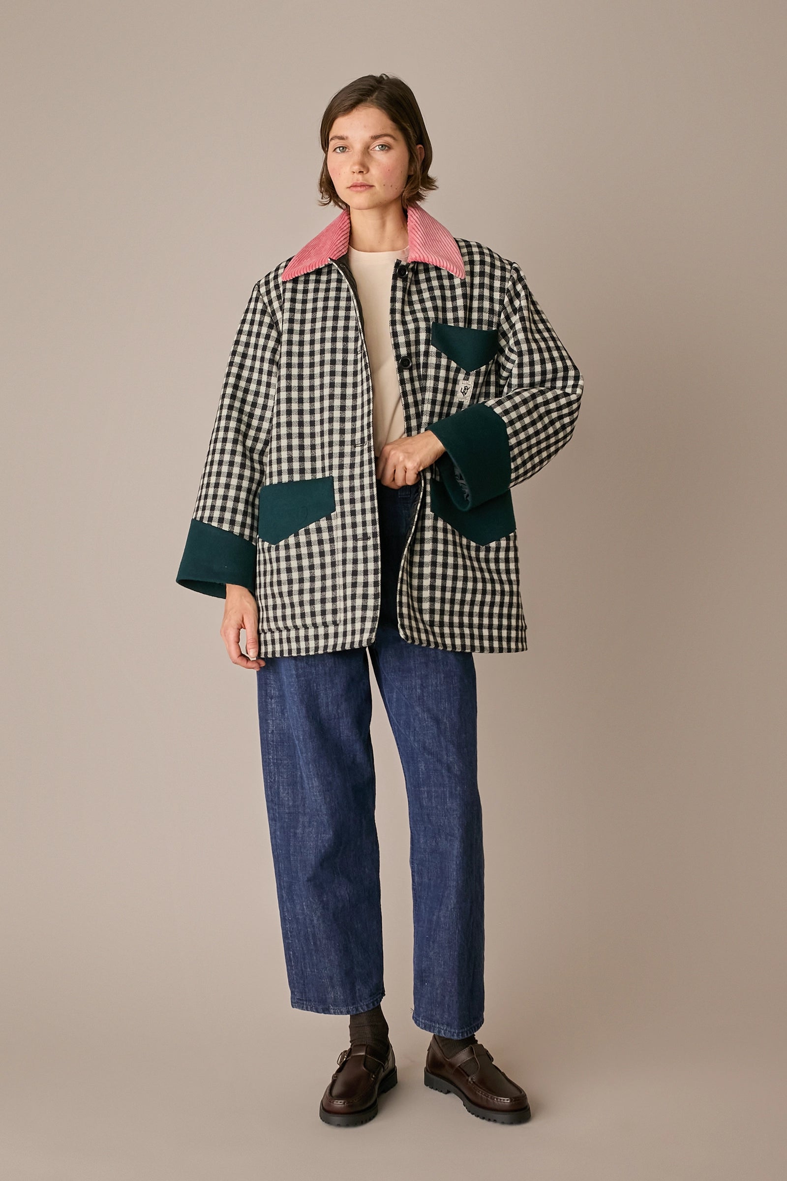 Gingham padded jacket – Everyday Wear