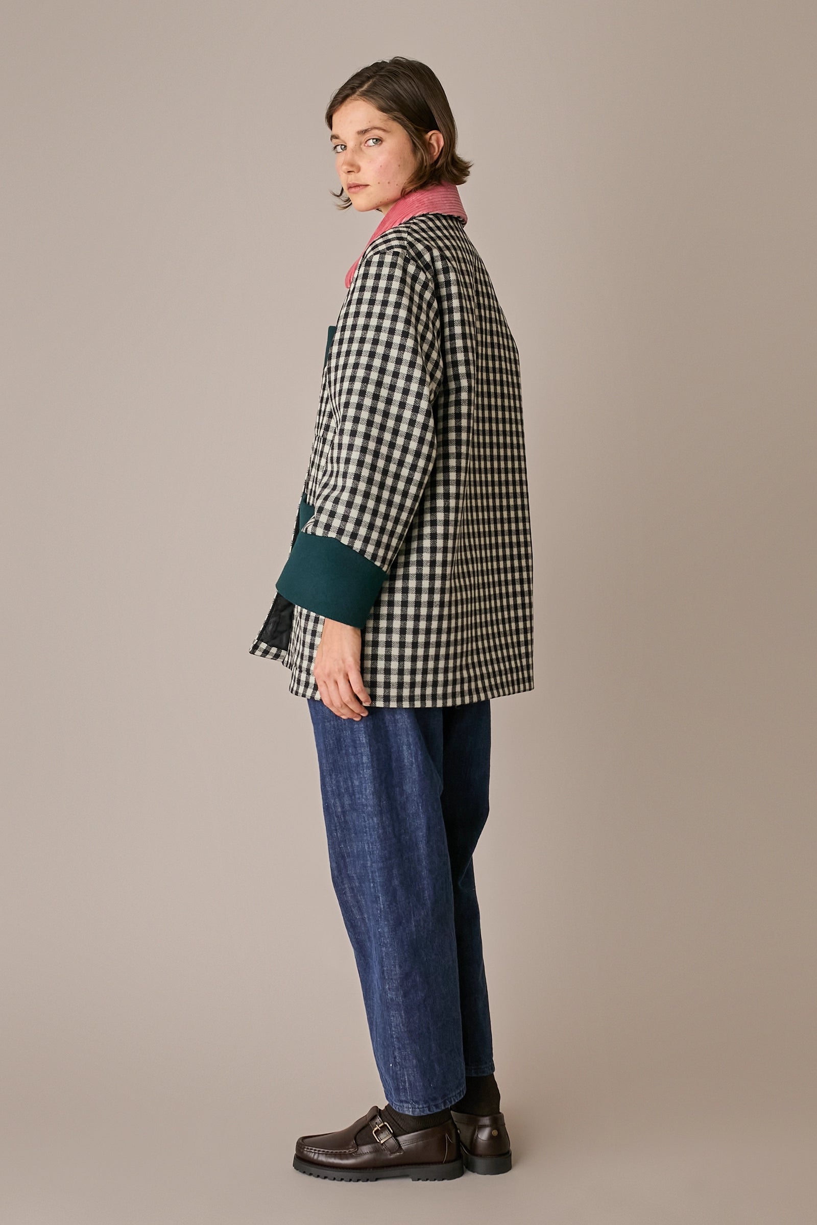 Gingham padded jacket – Everyday Wear