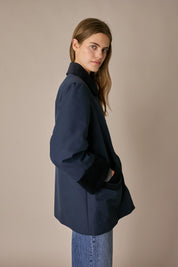 Giacca imbottita – Everyday Wear blu navy, vestibilità regolare