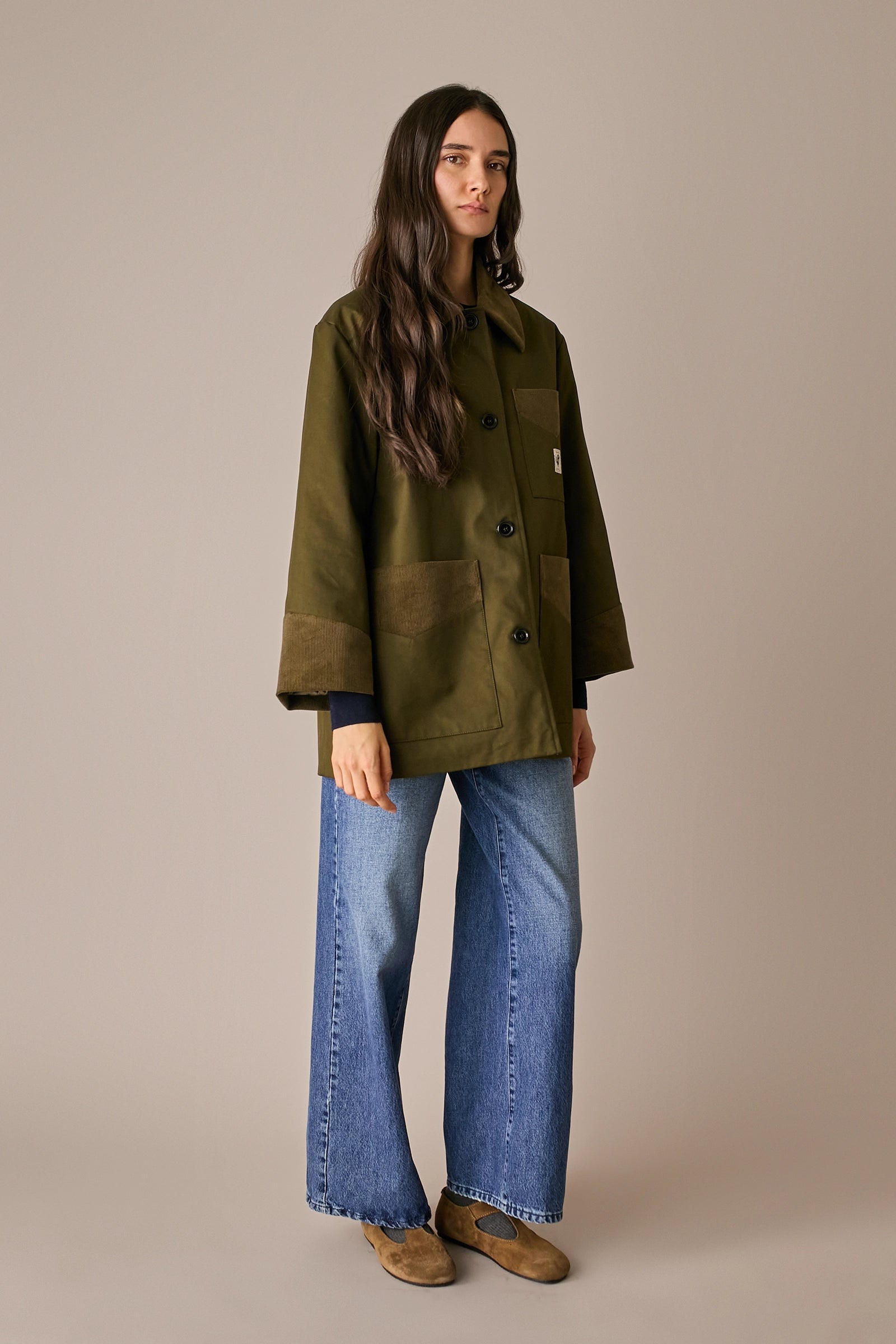 Giacca da donna stile barbour