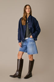 Bomber in lana vergine