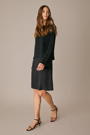 Gonna fluida jacquard