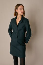 Tailleur giacca e gonna in lana vergine