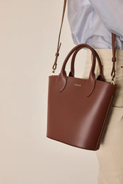 Borsa secchiello con tracolla removibile