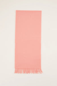 Wool and cashmere scarf - Peach / UNICA