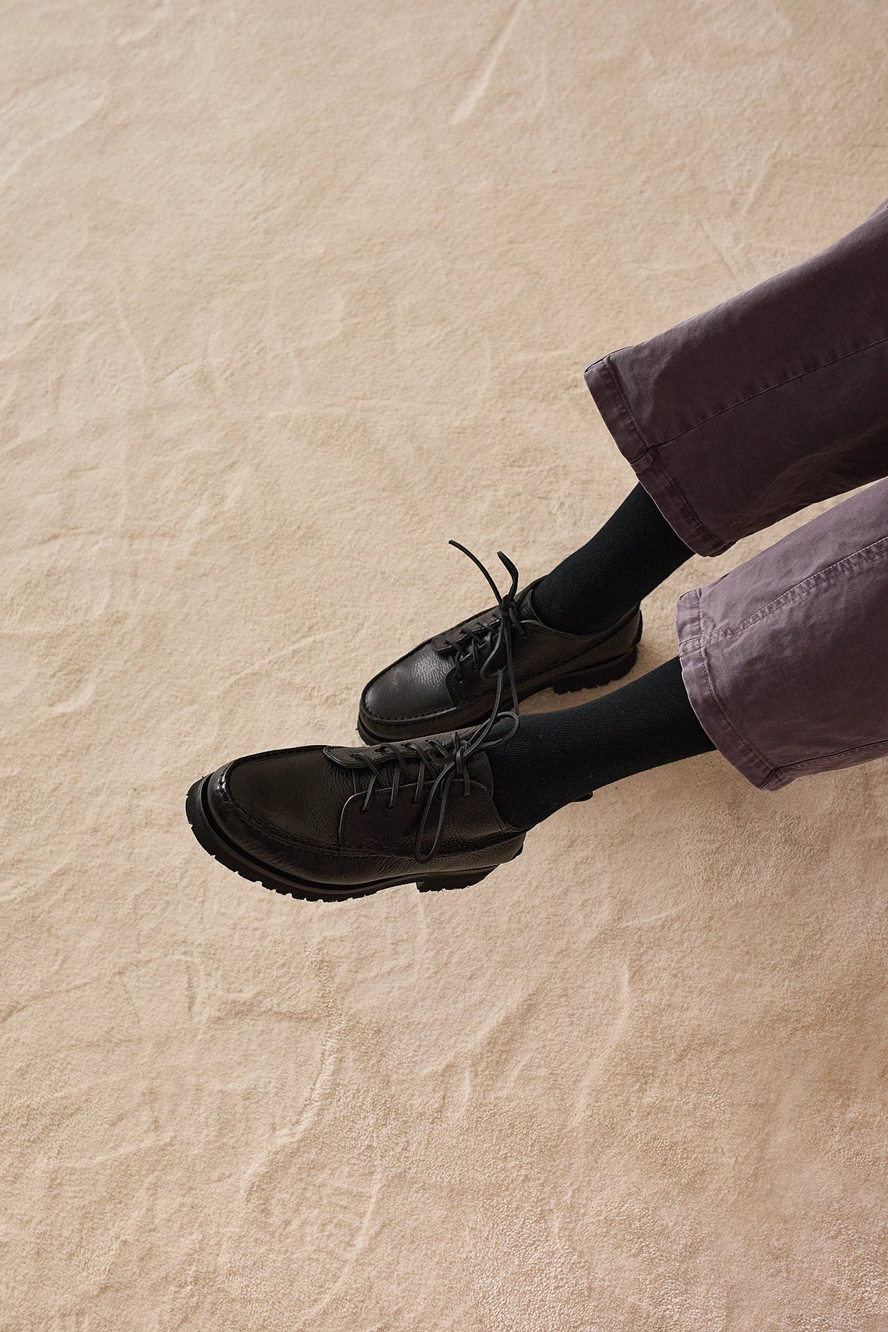 Polacchini con suola in Vibram