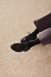 Polacchini con suola in Vibram