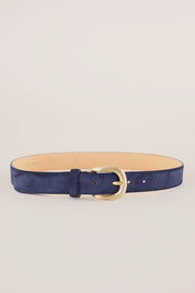 Cintura con fibbia a mezzaluna