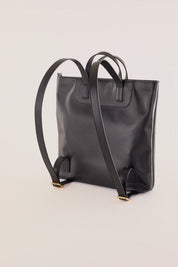 Leather backpack