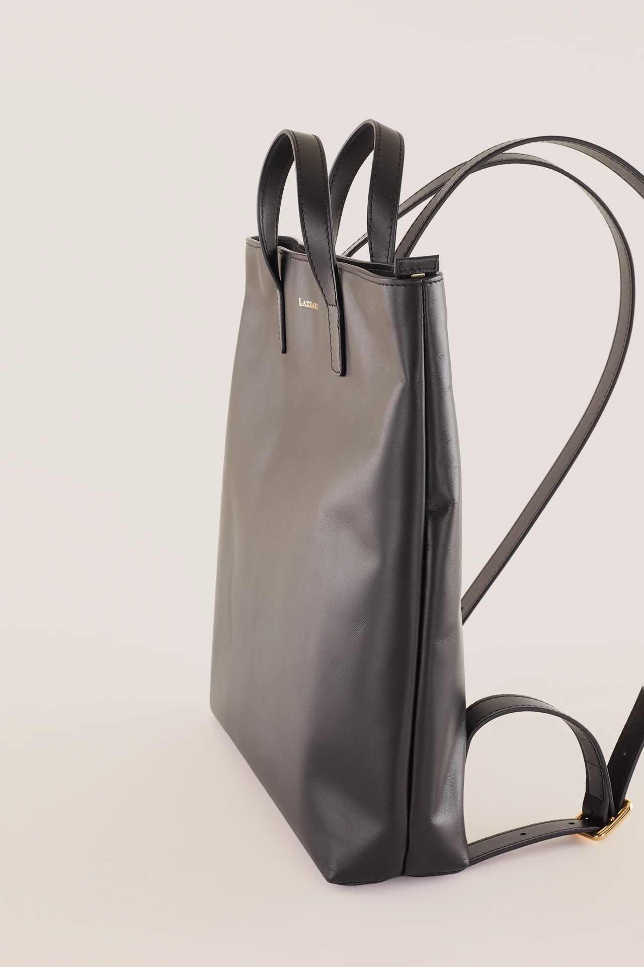 Leather backpack