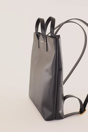 Leather backpack