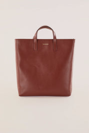 Leather backpack