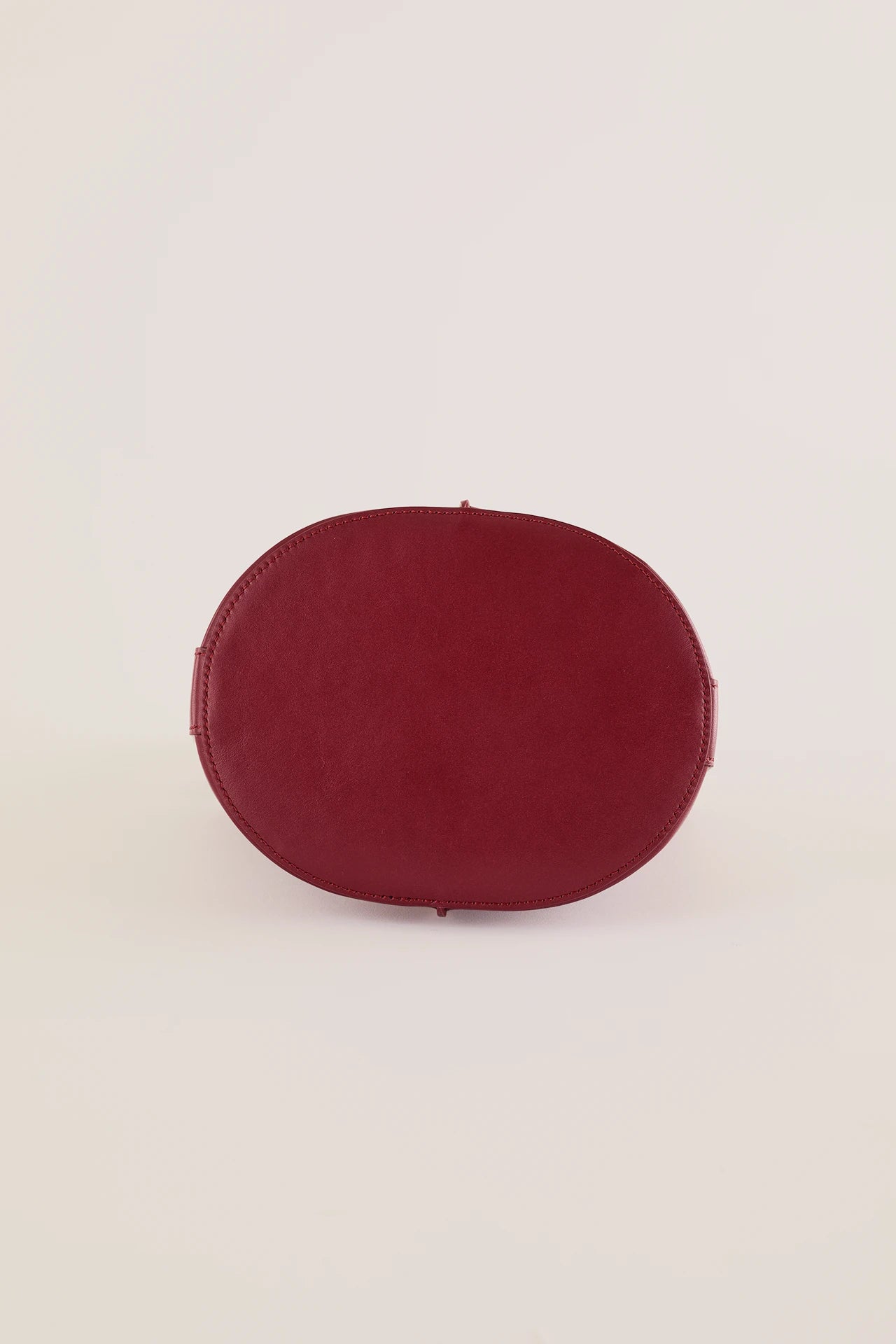 Borsa a secchiello in pelle