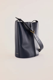 Borsa a secchiello in pelle