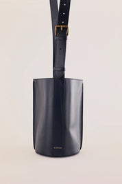 Borsa a secchiello in pelle