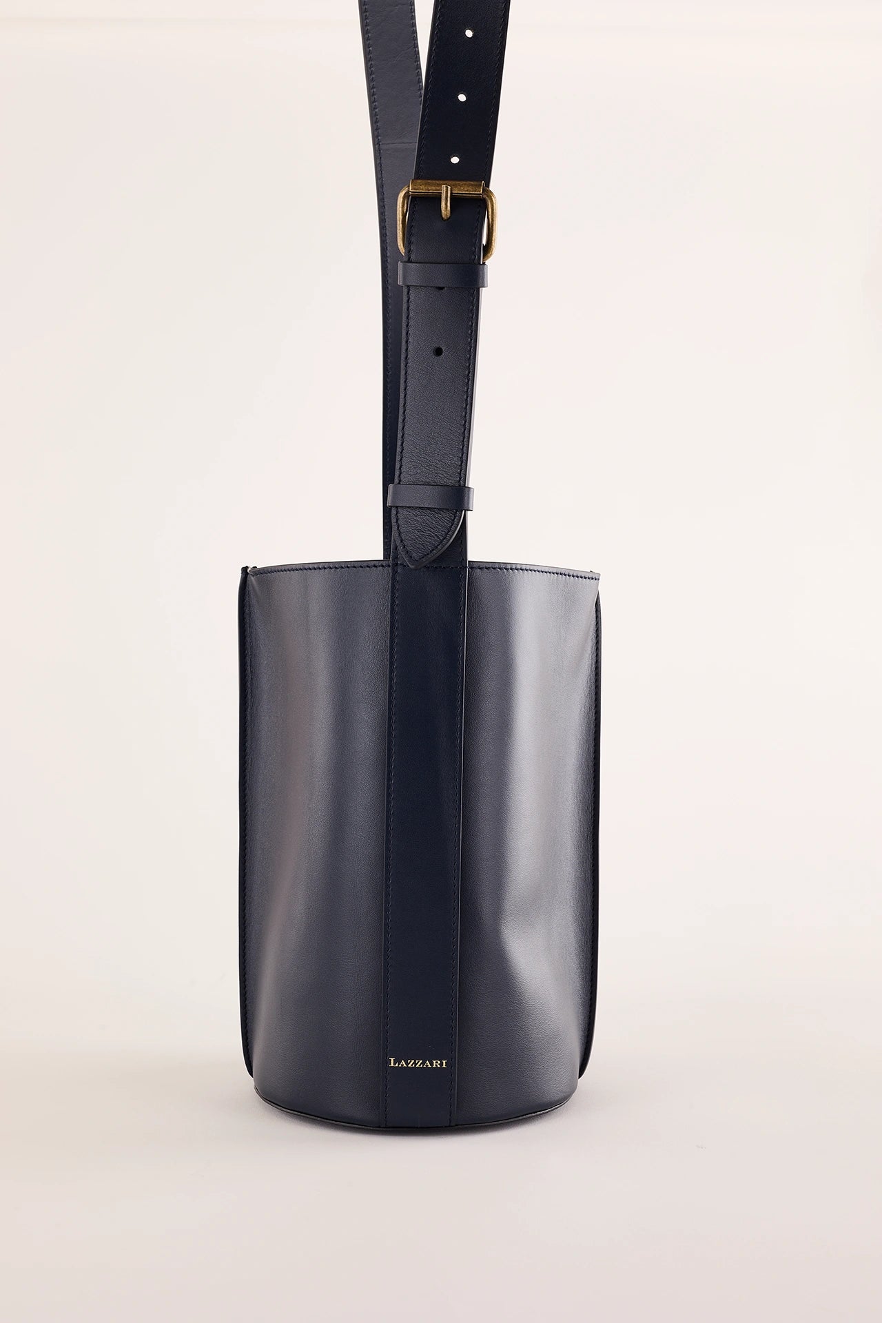 Borsa a secchiello in pelle