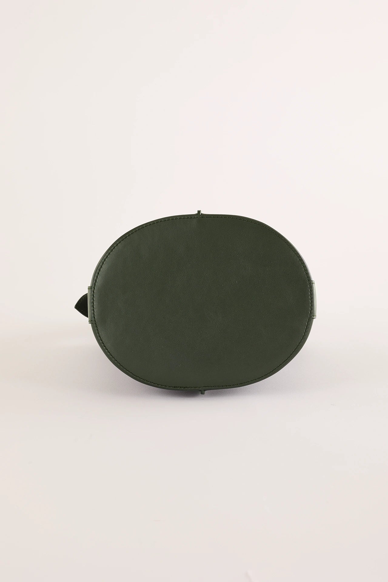 Borsa a secchiello in pelle