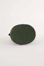 Borsa a secchiello in pelle