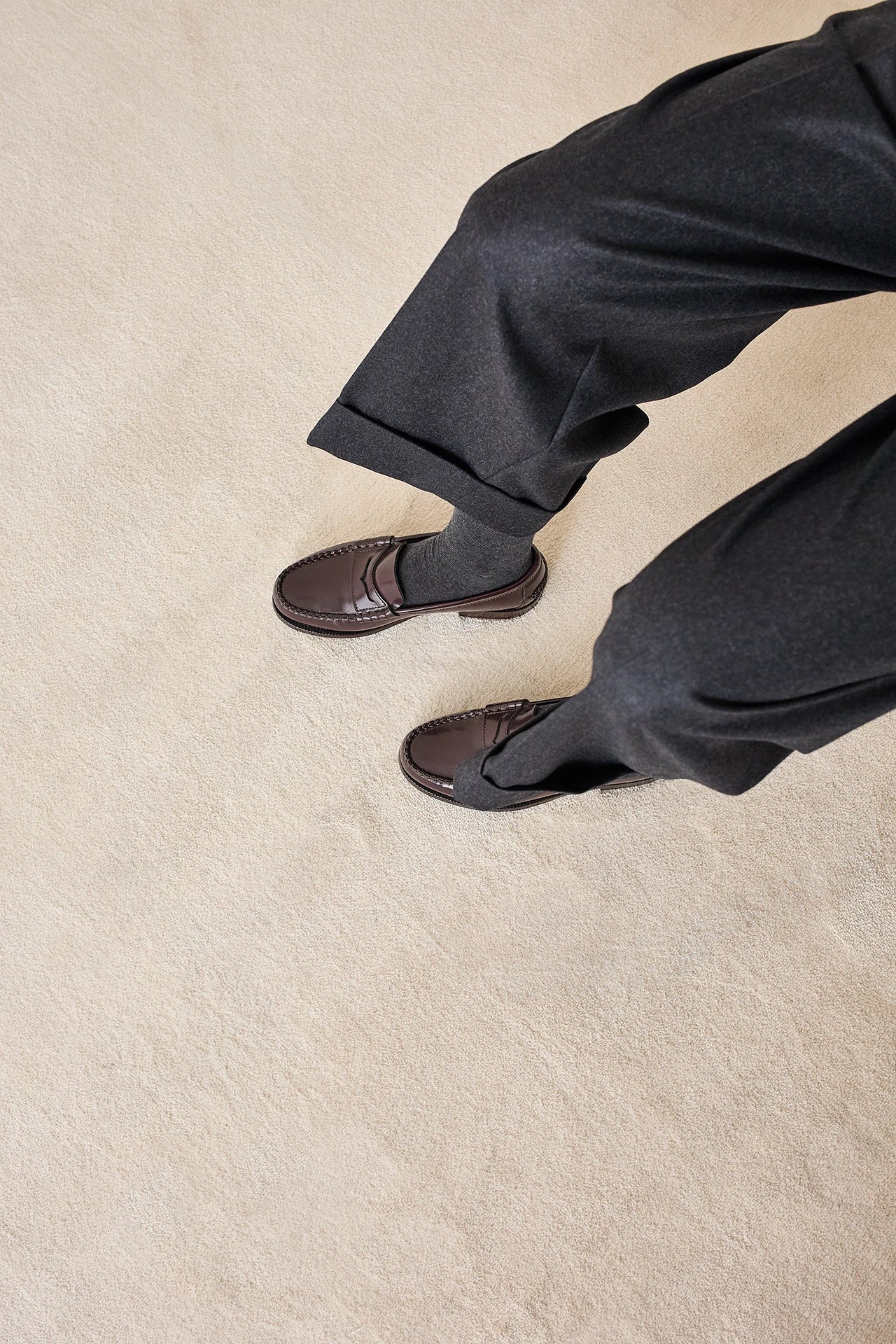 Mocassini Penny Loafer in cuoio
