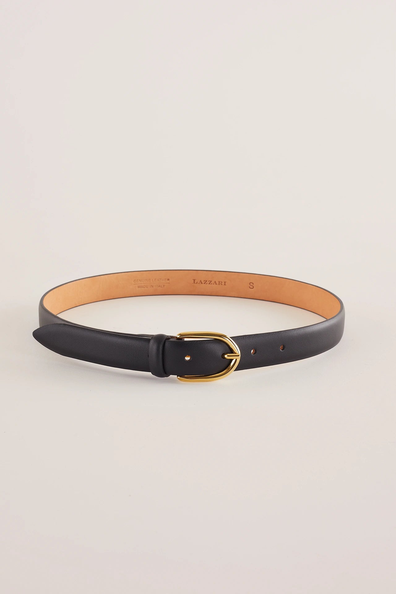 Cintura in pelle bombata