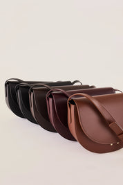 Half moon shoulder bag