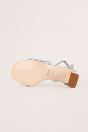 Sandali 70s con tacco 7 cm