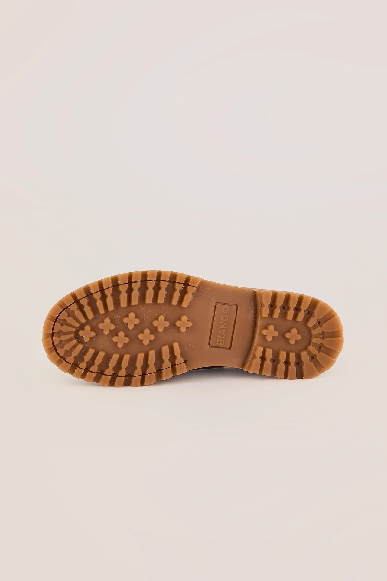 Rubber-soled boat shoes – Bianco