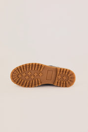 Rubber-soled boat shoes – Bianco