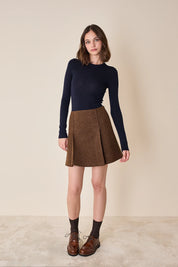 Maglia girocollo in lana merino extrafine