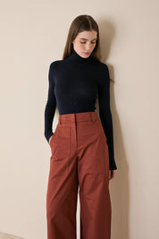 Turtleneck in extra fine merino wool

