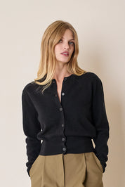 Wool and cashmere cardigan