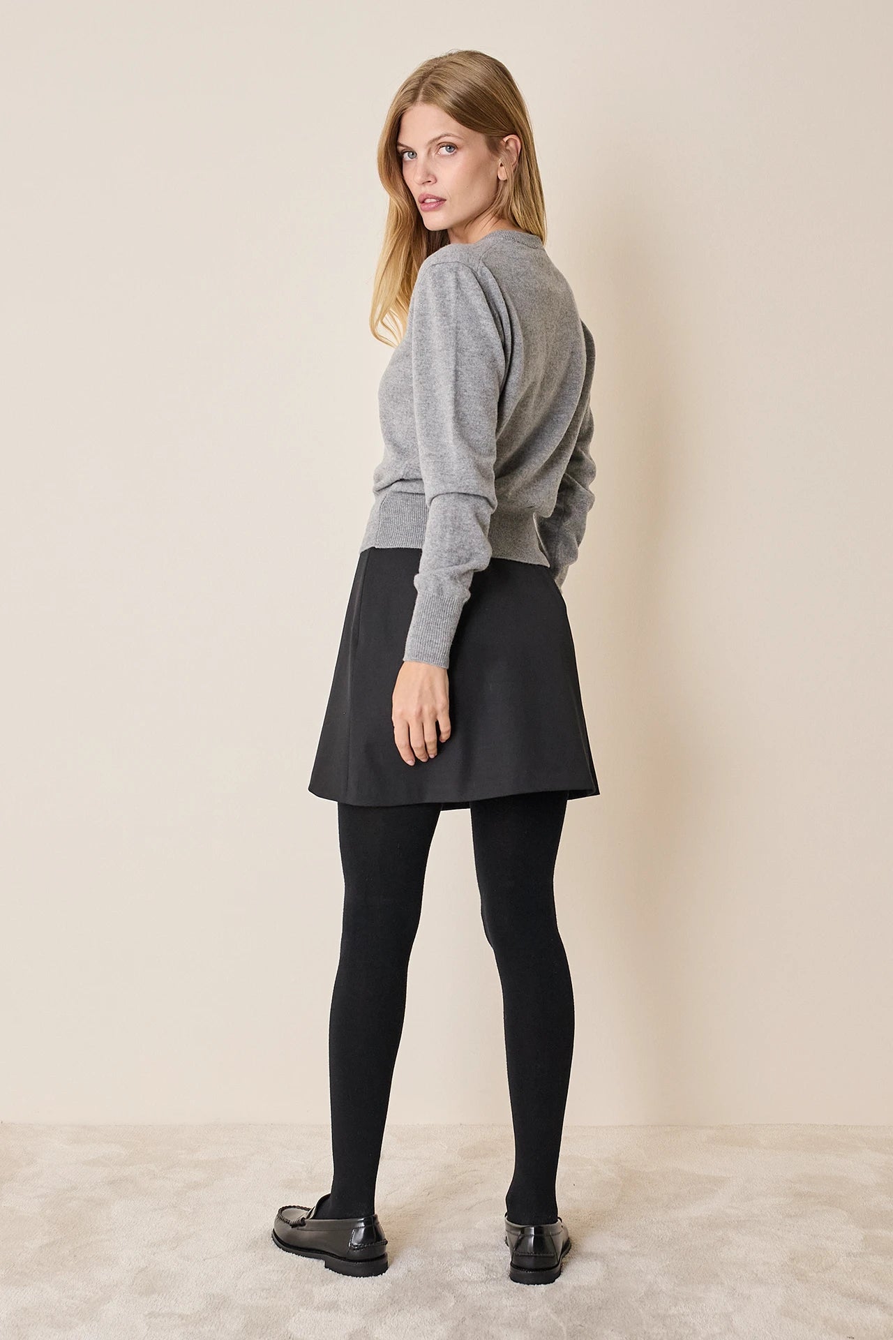 Wool and cashmere cardigan