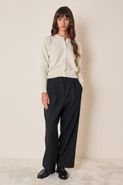 Wool and cashmere cardigan