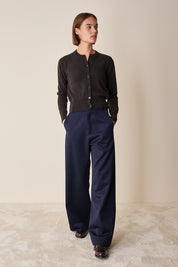 Wool and cashmere cardigan