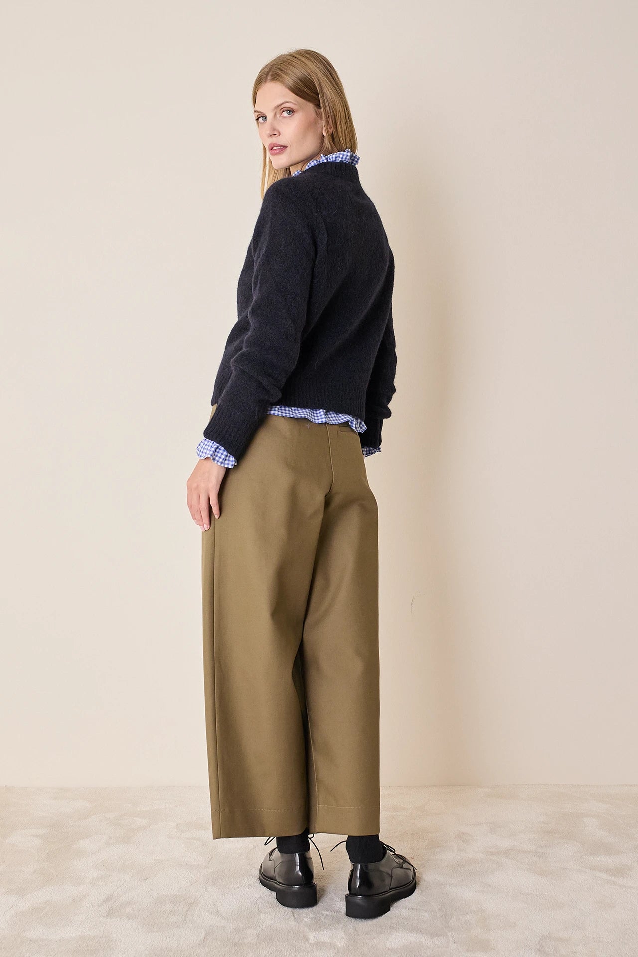 Baby alpaca crewneck