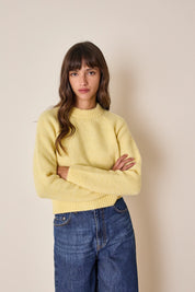 Baby alpaca crewneck