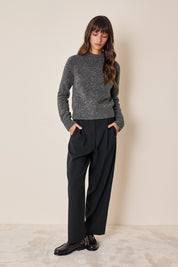 Baby alpaca crewneck