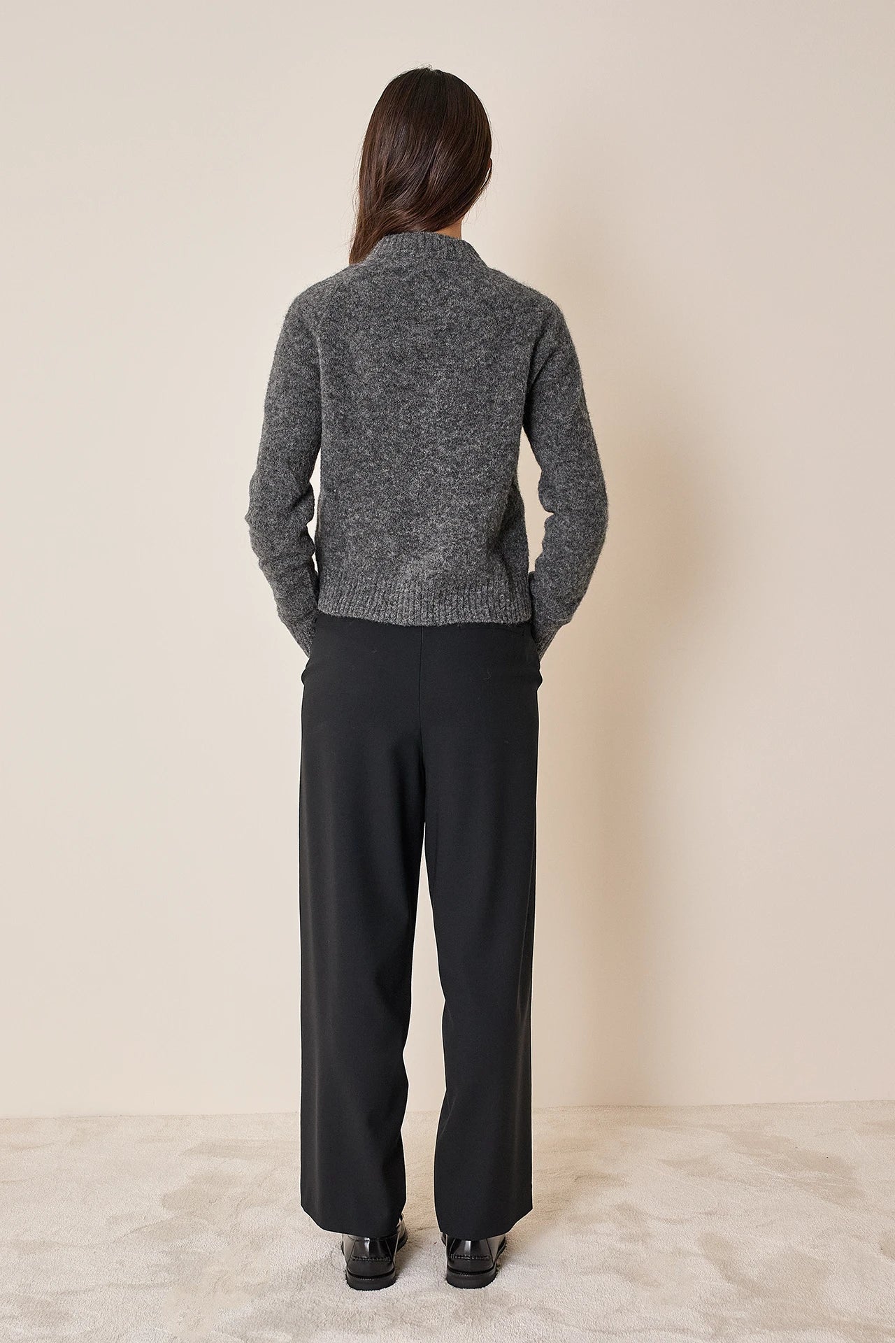 Baby alpaca crewneck