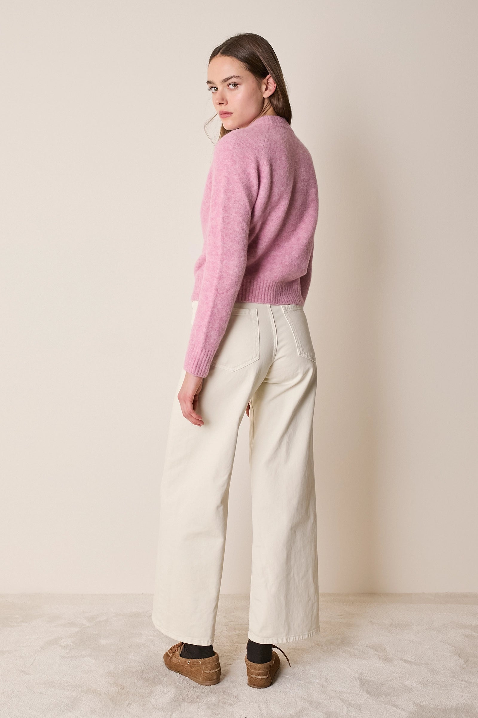 Baby alpaca crewneck